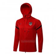 Jaqueta Hoodie Atletico Madrid 2021-2022 Vermelho