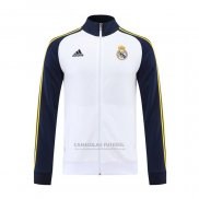 Jaqueta Real Madrid 2022-2023 Branco Y Azul
