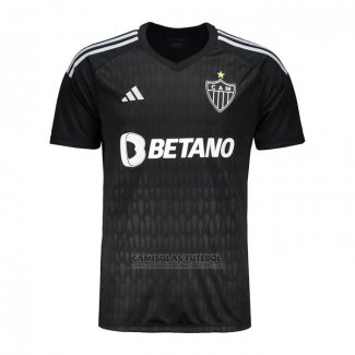 Tailandia Camisola Atletico Mineiro Goleiro 2023-2024 Preto