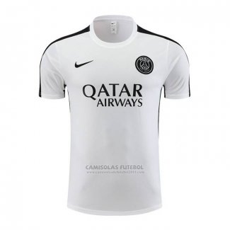 Treinamento Paris Saint-Germain 2023-2024 Branco