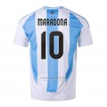 Camisola Argentina Jogador Maradona 1º 2024