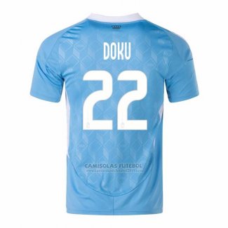 Camisola Belgica Jogador Doku 2º 2024