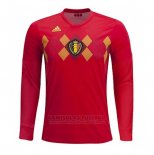 Camisola Belgica 1º Manga Comprida 2018