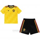 Camisola Belgica 2º Crianca 2018