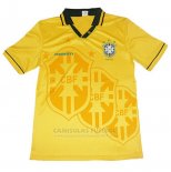 Camisola Brasil Commemorative Retro Amarelo