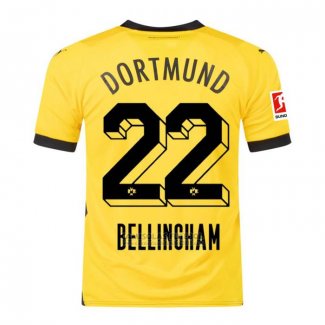 Camisola Dortmund Jogador Bellingham 1º 2023-2024