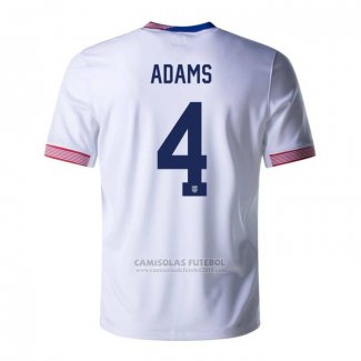 Camisola Estados Unidos Jogador Adams 1º 2024