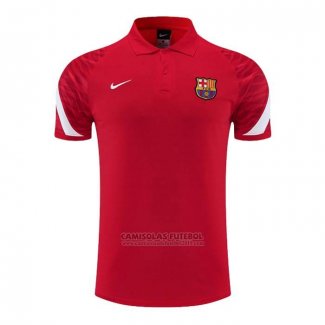 Camisola Polo del Barcelona 2022-2023 Vermelho