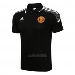 Polo Manchester United UCL 2021-2022 Preto