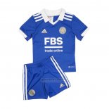 Camisola Leicester City 1º Crianca 2022-2023