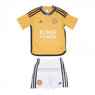 Camisola Leicester City 3º Crianca 2023-2024