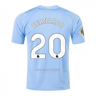Camisola Manchester City Jogador Bernardo 1º 2023-2024