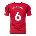 Camisola Manchester United Jogador Martinez 1º 2023-2024