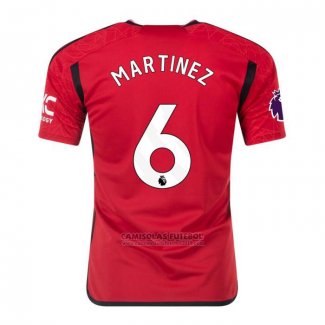 Camisola Manchester United Jogador Martinez 1º 2023-2024