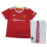 Camisola Manchester United 1º Crianca 2021-2022