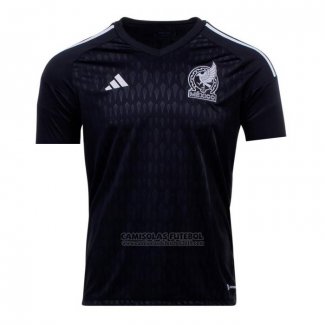 Camisola Mexico Goleiro 2022 Preto