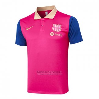 Camisola Polo del Barcelona 2024-2025 Vermelho