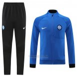 Jaqueta de Treinamento Inter de Milao 2022-2023 Azul