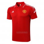 Polo Manchester United UCL 2021-2022 Vermelho