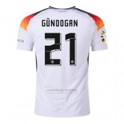 Camisola Alemanha Jogador Gundogan 1º 2024