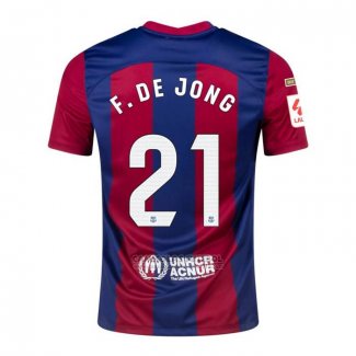 Camisola Barcelona Jogador F.De Jong 1º 2023-2024