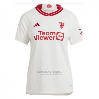 Camisola Manchester United 3º Mulher 2023-2024