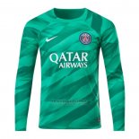 Camisola Paris Saint-Germain Goleiro Manga Comprida 2023-2024 Verde