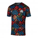 Camisola Pre Match del Olympique Marsella Africa 2024 Preto