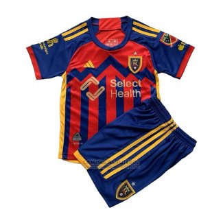 Camisola Real Salt Lake 1º Crianca 2024-2025