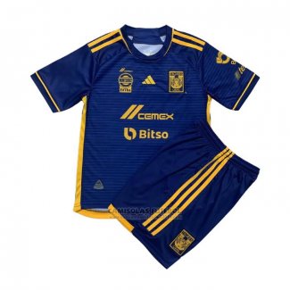 Camisola Tigres UANL 2º Crianca 2023-2024