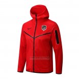 Jaqueta Hoodie Atletico Madrid 2022-2023 Vermelho