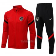 Jaqueta de Treinamento Atletico Madrid 2021-2022 Vermelho