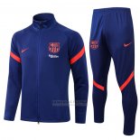 Jaqueta de Treinamento Barcelona 2021-2022 Azul