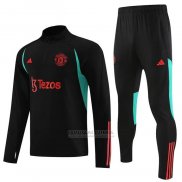 Sueter de Treinamento Manchester United 2023-2024 Preto