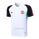 Treinamento Manchester United 2023-2024 Branco y Preto