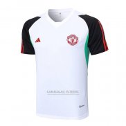 Treinamento Manchester United 2023-2024 Branco y Preto