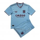 Camisola Aston Villa 2º Crianca 2022-2023