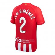 Camisola Atletico Madrid Jogador J.m.gimenez 1º 2023-2024