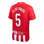 Camisola Atletico Madrid Jogador R.de Paul 1º 2023-2024