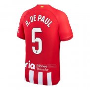 Camisola Atletico Madrid Jogador R.de Paul 1º 2023-2024