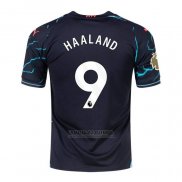 Camisola Manchester City Jogador Haaland 3º 2023-2024