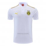 Camisola Polo del Dortmund 2022-2023 Branco