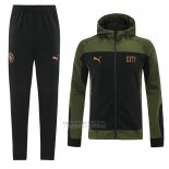 Fato de Treino Hoodie Manchester City 2021-2022 Verde