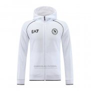 Jaqueta Hoodie Naples 2023-2024 Branco