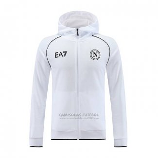 Jaqueta Hoodie Naples 2023-2024 Branco