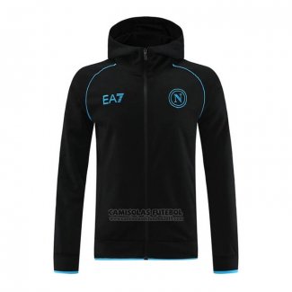 Jaqueta Hoodie Naples 2023-2024 Preto