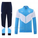 Jaqueta de Treinamento Manchester City 2021-2022 Azul