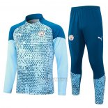 Sueter de Treinamento Manchester City 2023-2024 Azul