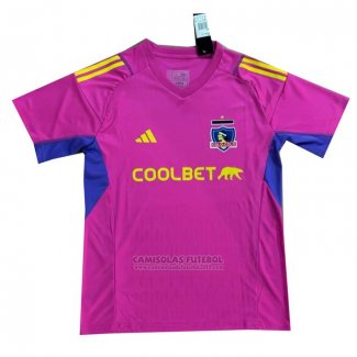 Tailandia Camisola Colo-Colo Goleiro 2024 Purpura