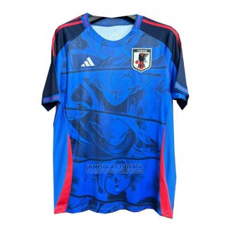 Tailandia Camisola Japao Dragon Ball 2024-2025 Azul
